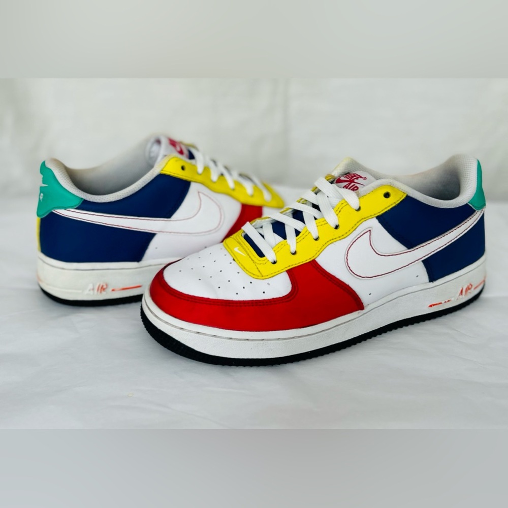 Nike Air Force 1 '07 LV8 Rubik's‎ Cube Colorful Men's Maximalist Sneakers